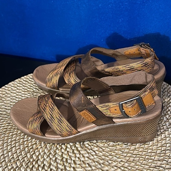 Keen Shoes - Women’s KEEN Skyline Wedge Sandal Color Thrush Size:US 7.5
